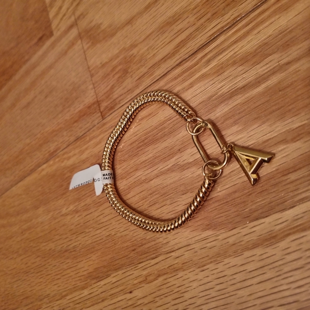 Gold Charm Bracelet